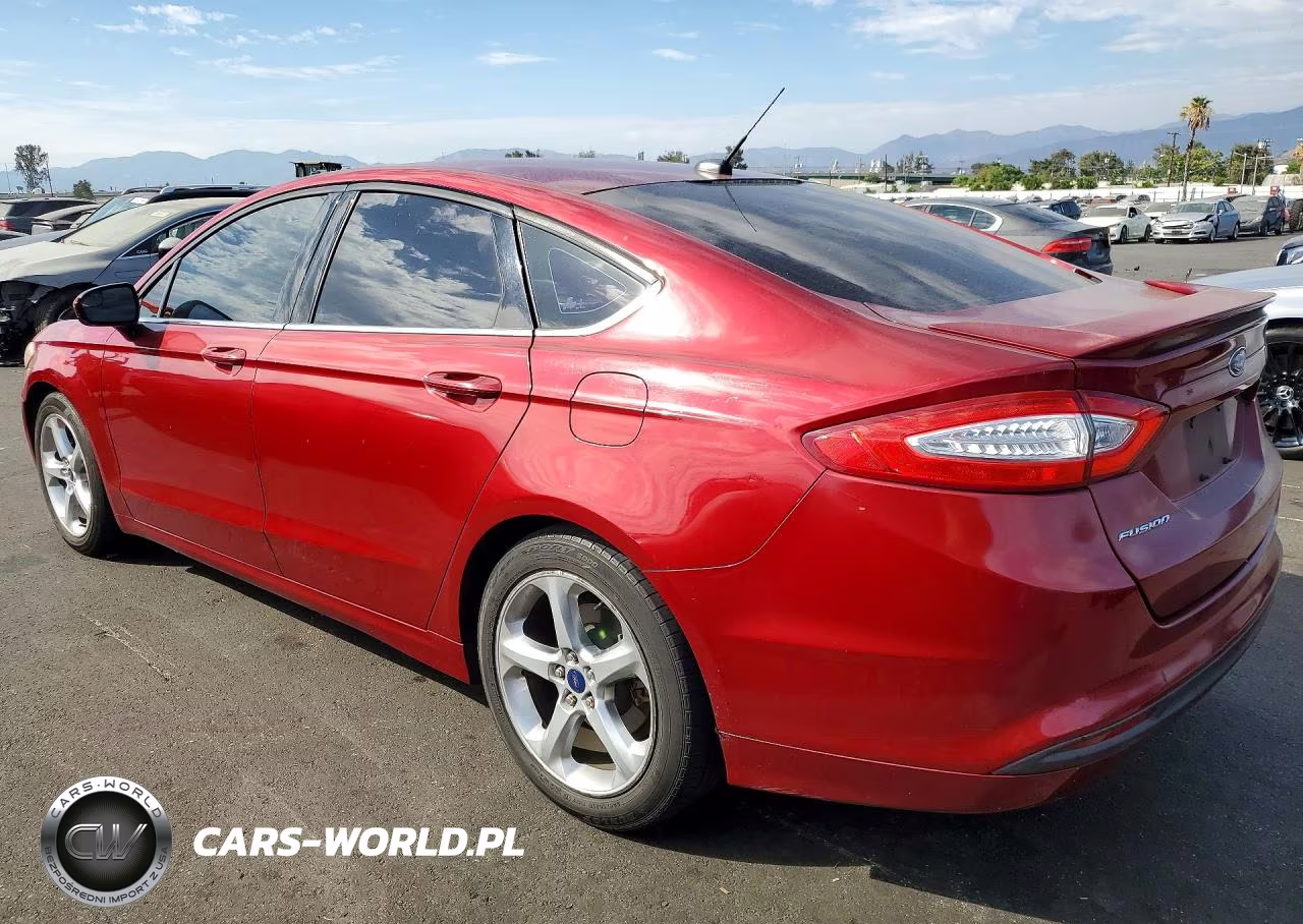 2016 Ford Fusion S VIN:3FA6P0G72GR329100 - 2