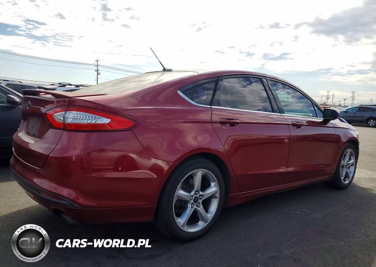 2016 Ford Fusion S VIN:3FA6P0G72GR329100 - 3