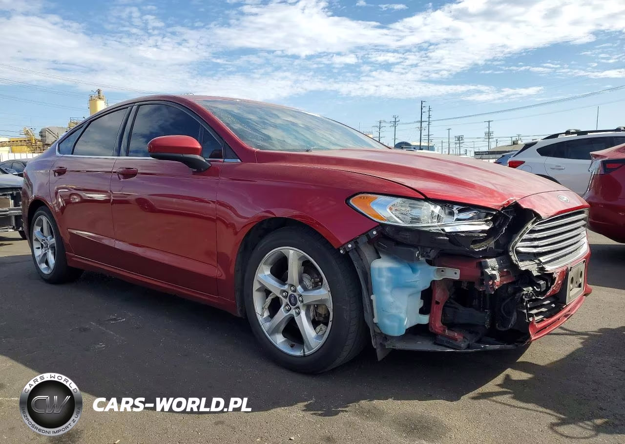 2016 Ford Fusion S VIN:3FA6P0G72GR329100 - 4