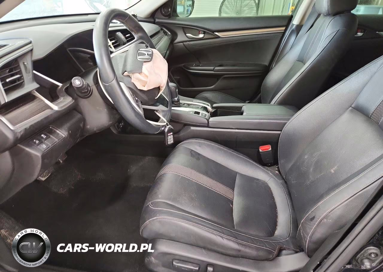 2019 Honda Civic Exl VIN:JHMFC1F72KX004264 - 7