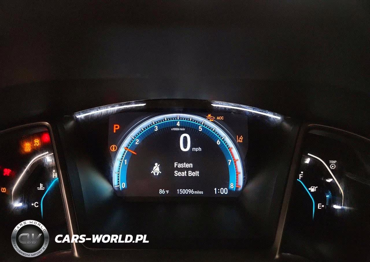 2019 Honda Civic Exl VIN:JHMFC1F72KX004264 - 9