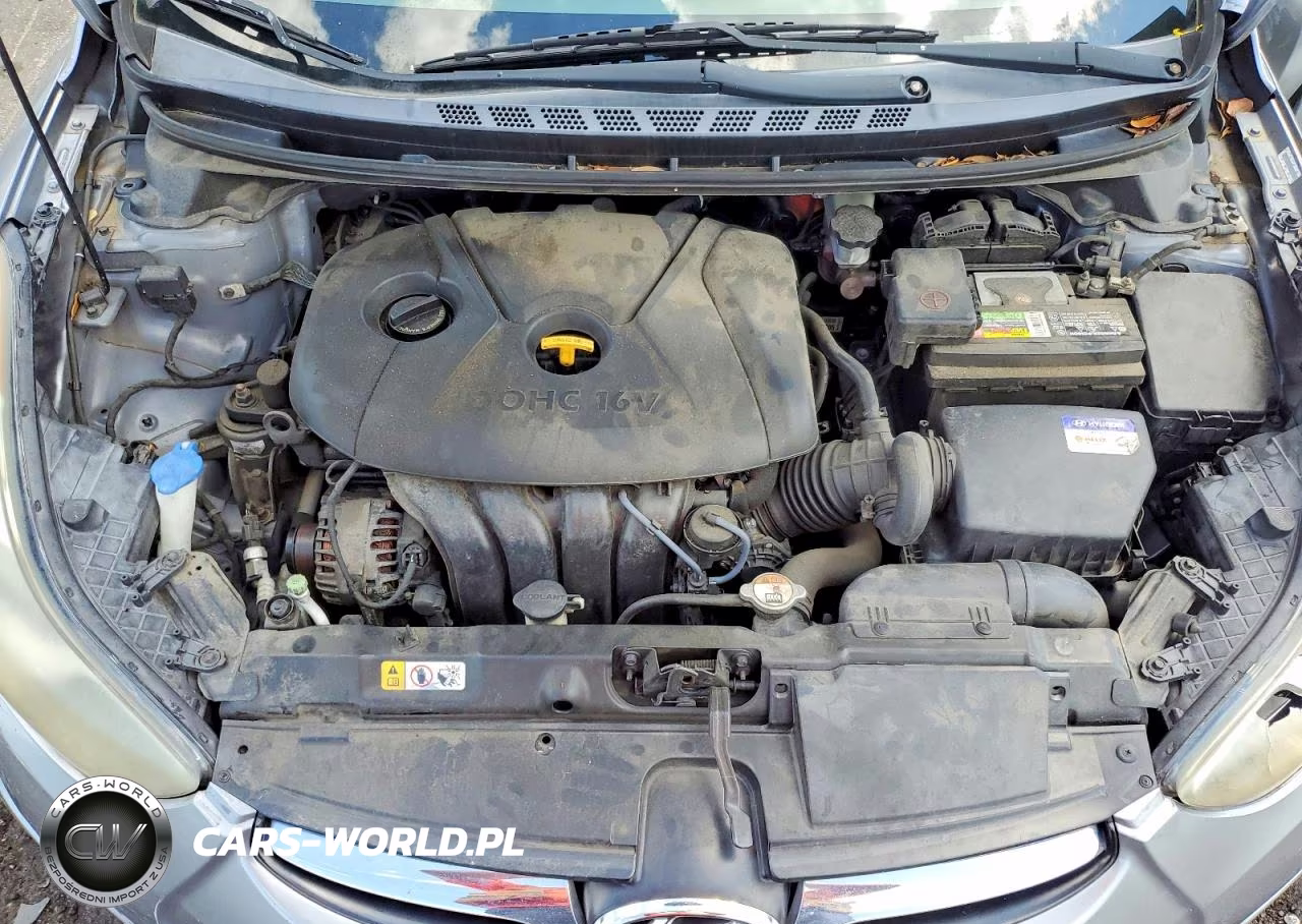 2013 Hyundai Elantra Gls VIN:KMHDH4AE5DU723669 - 11