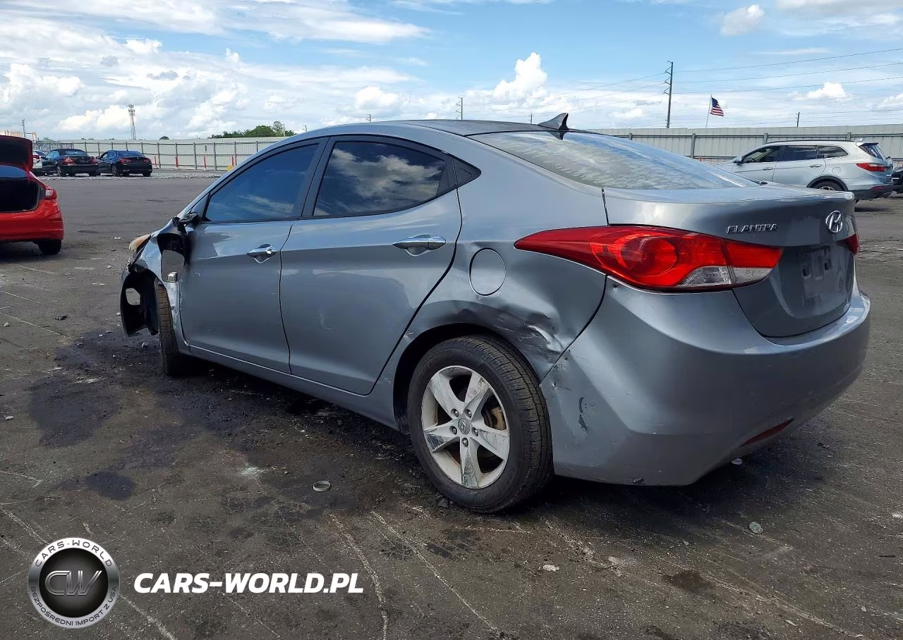 2013 Hyundai Elantra Gls VIN:KMHDH4AE5DU723669 - 2