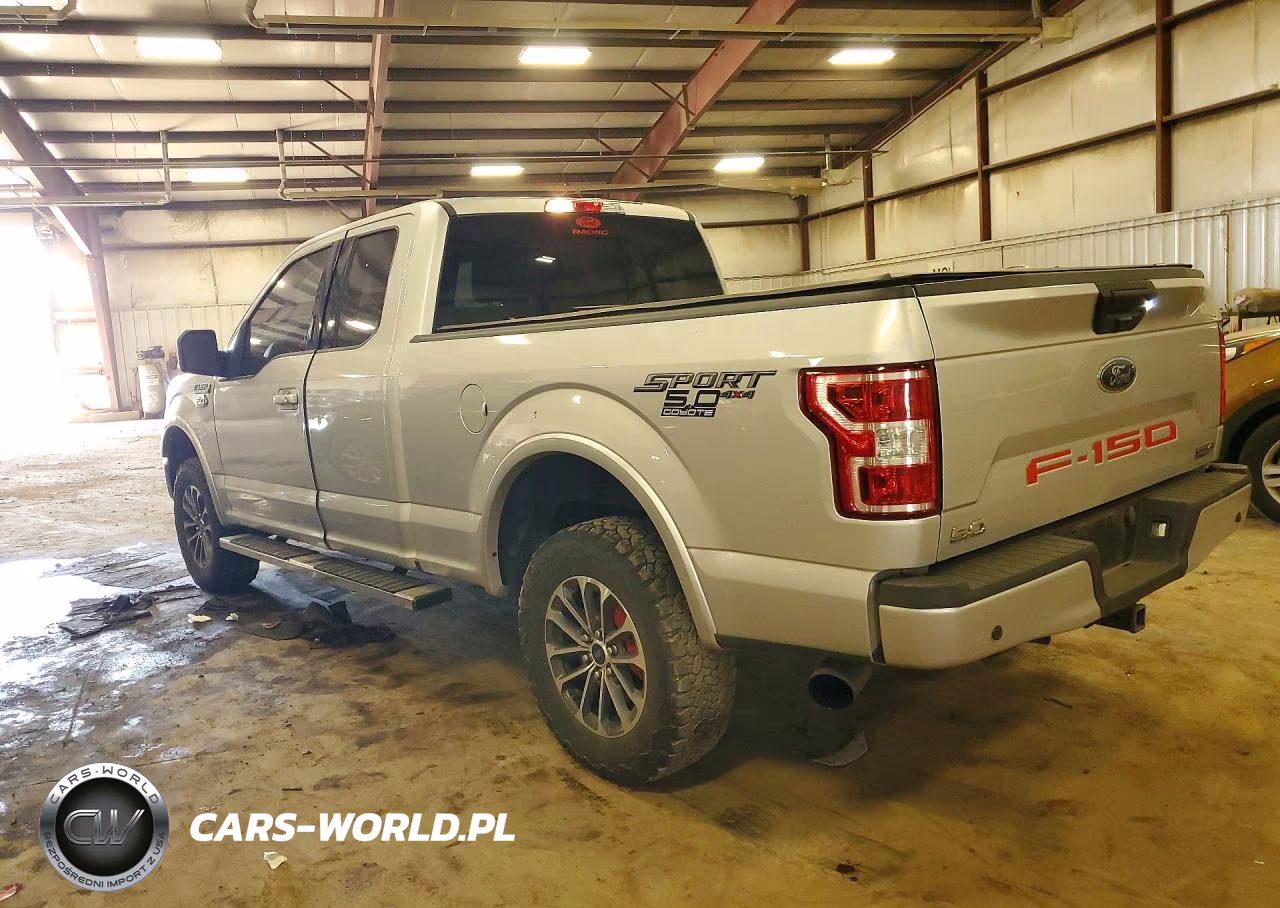 2019 Ford F150 Super Cab VIN:1FTFX1E59KKF13884 - 2