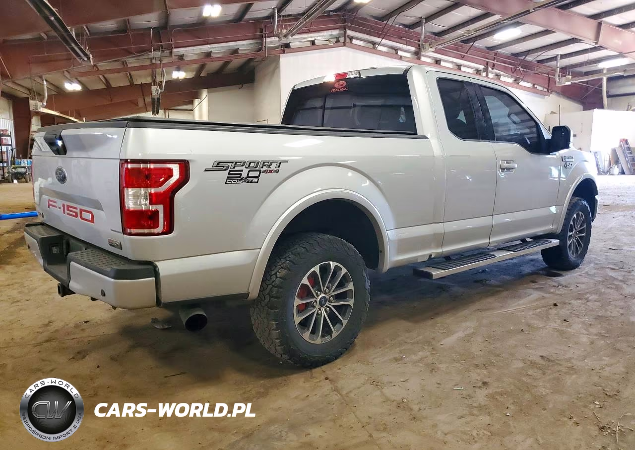 2019 Ford F150 Super Cab VIN:1FTFX1E59KKF13884 - 3