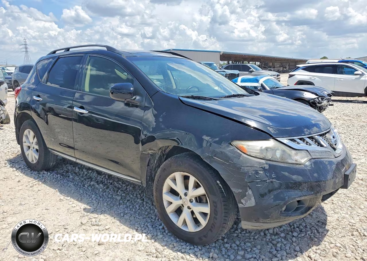 2014 Nissan Murano Sl VIN:JN8AZ1MU2EW408196 - 4