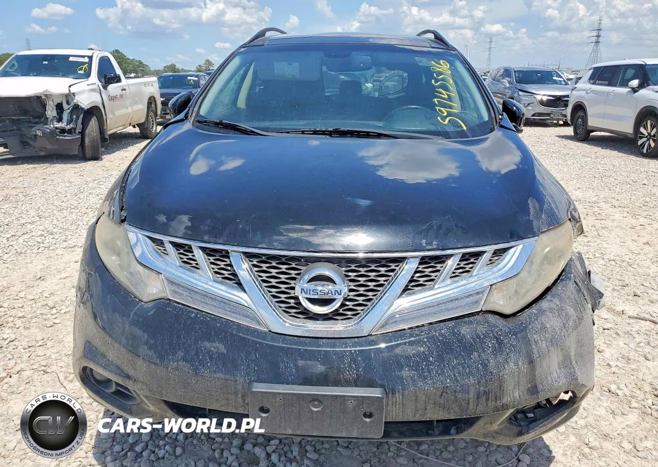 2014 Nissan Murano Sl VIN:JN8AZ1MU2EW408196 - 5