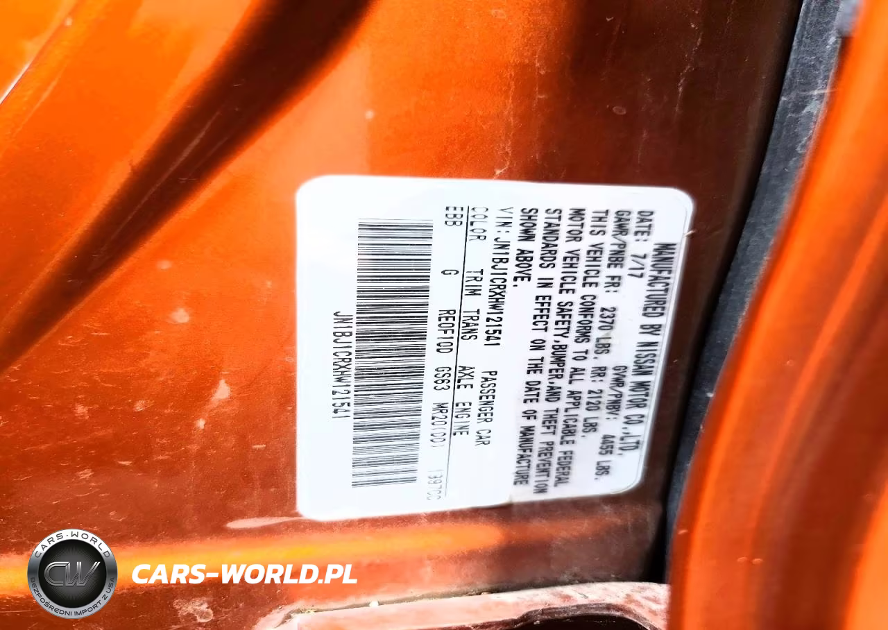 2017 Nissan Rogue Sport Sl VIN:JN1BJ1CRXHW121541 - 14