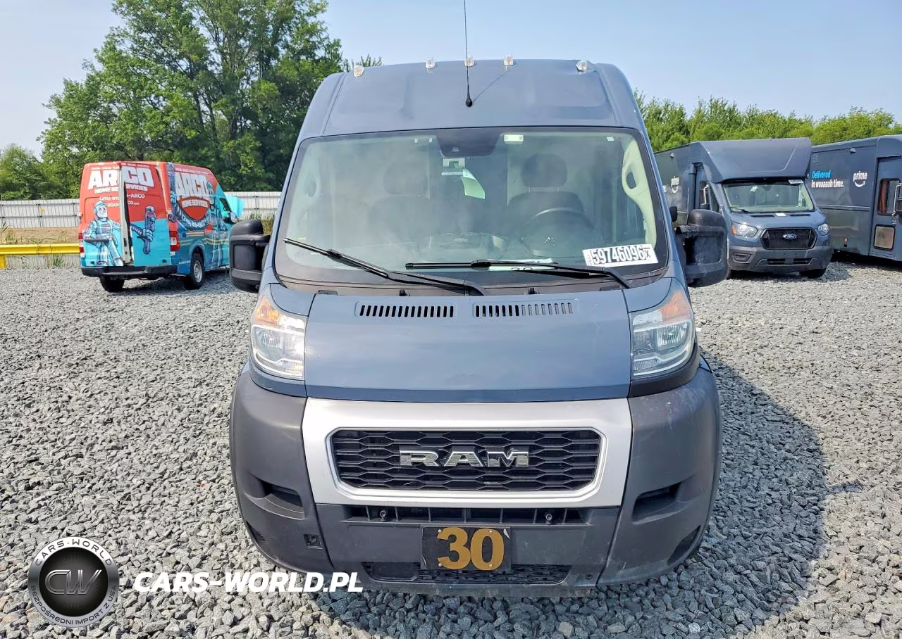 2021 Ram Promaster 3500 Delivery Van VIN:3C6MRVJG4ME535790 - 5