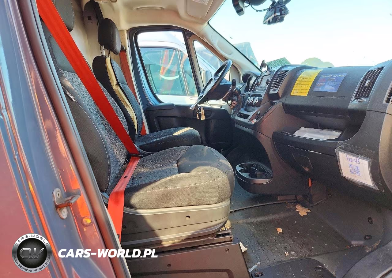 2021 Ram Promaster 3500 Delivery Van VIN:3C6MRVJG2ME544634 - 11