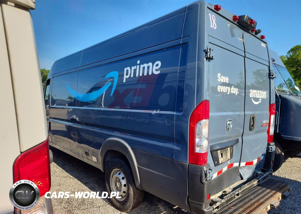 2021 Ram Promaster 3500 Delivery Van VIN:3C6MRVJG2ME544634 - 2