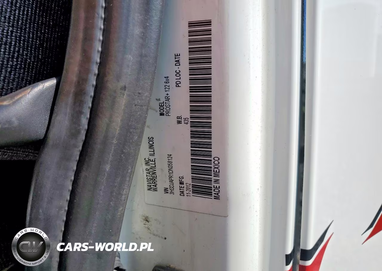 2013 International Prostar VIN:3HSDJAPR1DN358124 - 13