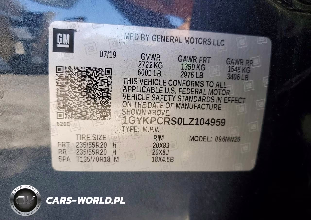 2020 Cadillac Xt6 Premium Luxury VIN:1GYKPCRS0LZ104959 - 14