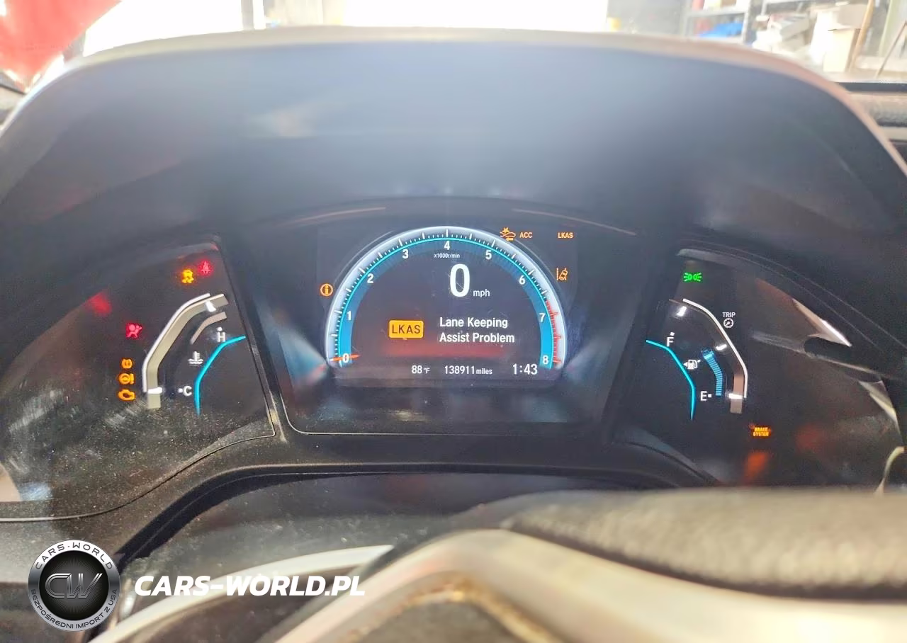 2019 Honda Civic Lx VIN:2HGFC2F65KH577695 - 9
