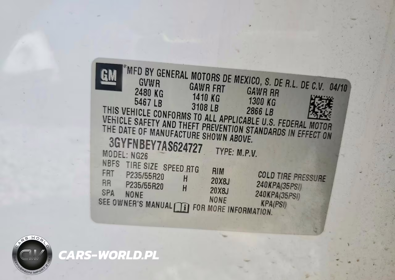2010 Cadillac Srx Performance Collection VIN:3GYFNBEY7AS624727 - 13