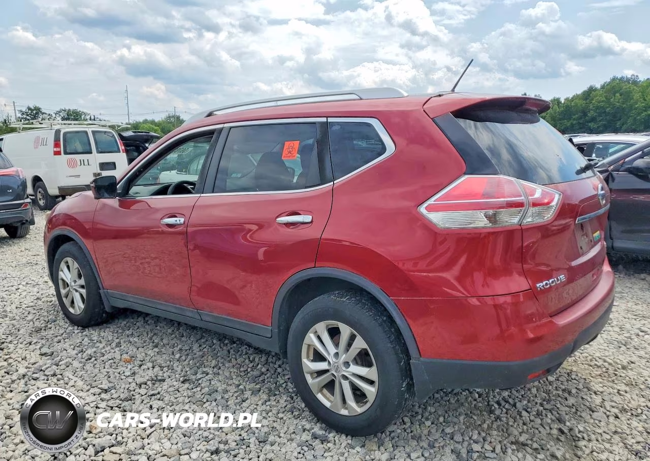 2016 Nissan Rogue Sv VIN:5N1AT2MV6GC814395 - 2