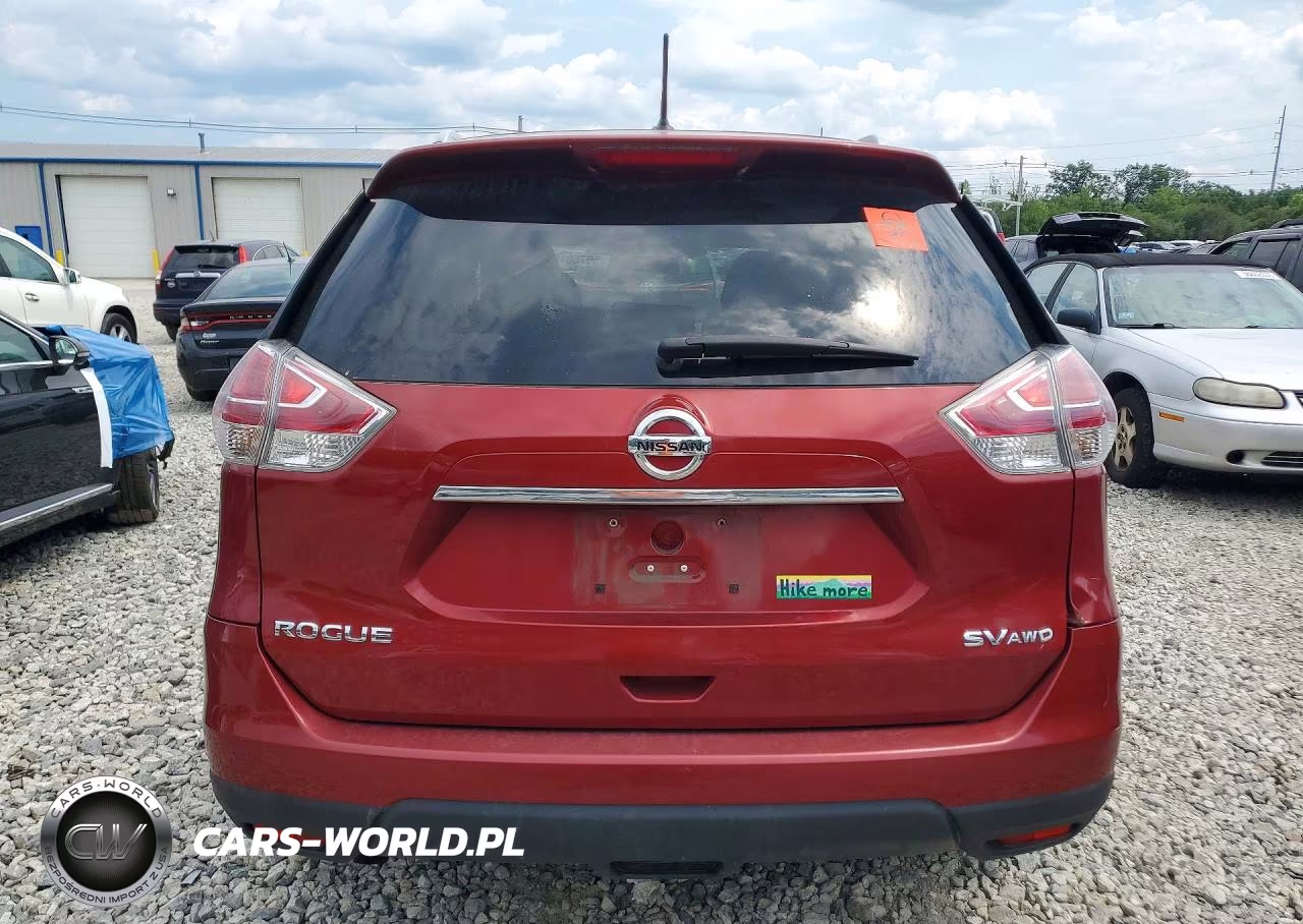 2016 Nissan Rogue Sv VIN:5N1AT2MV6GC814395 - 6