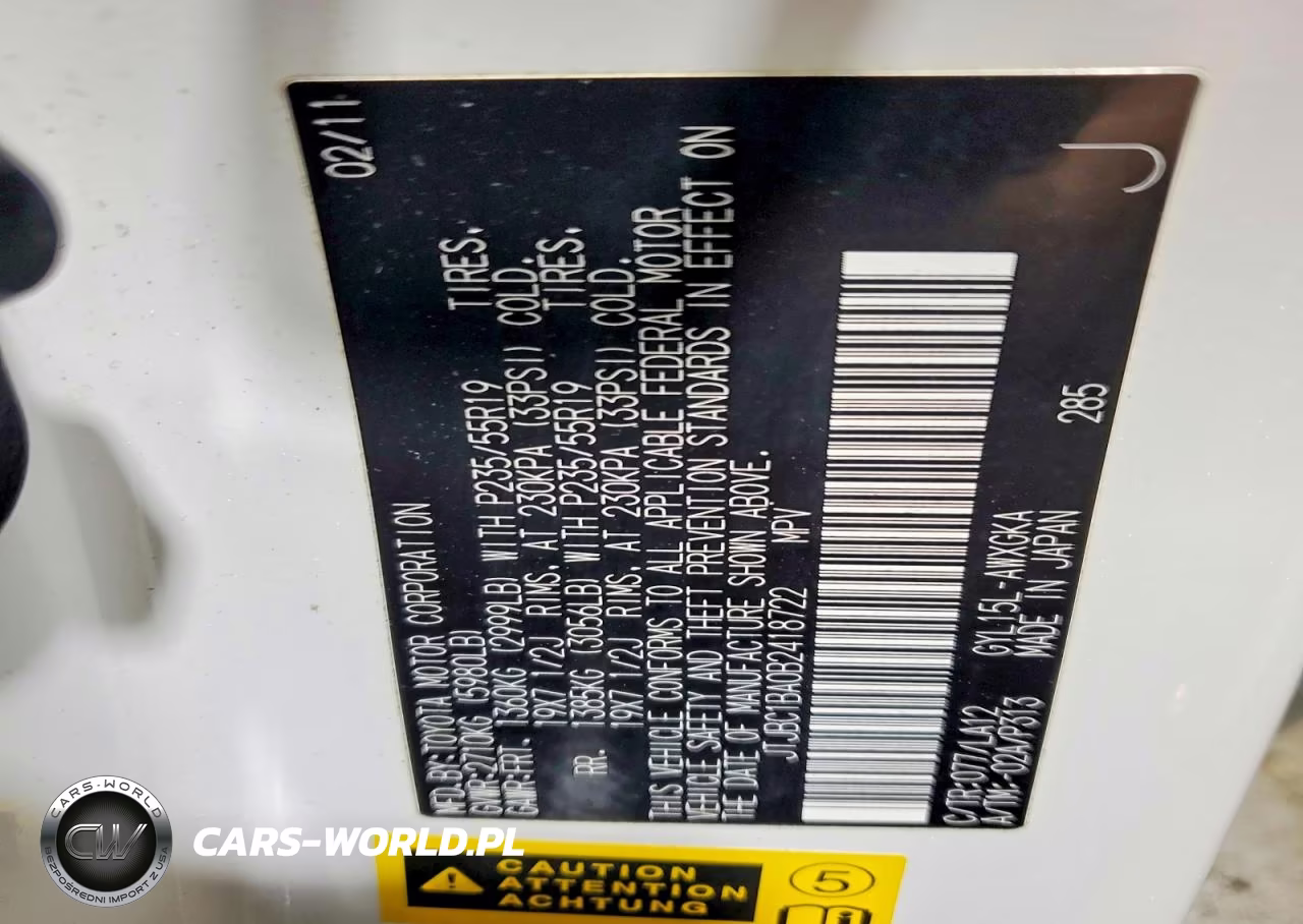 2011 Lexus Rx 450H VIN:JTJBC1BA0B2418722 - 13