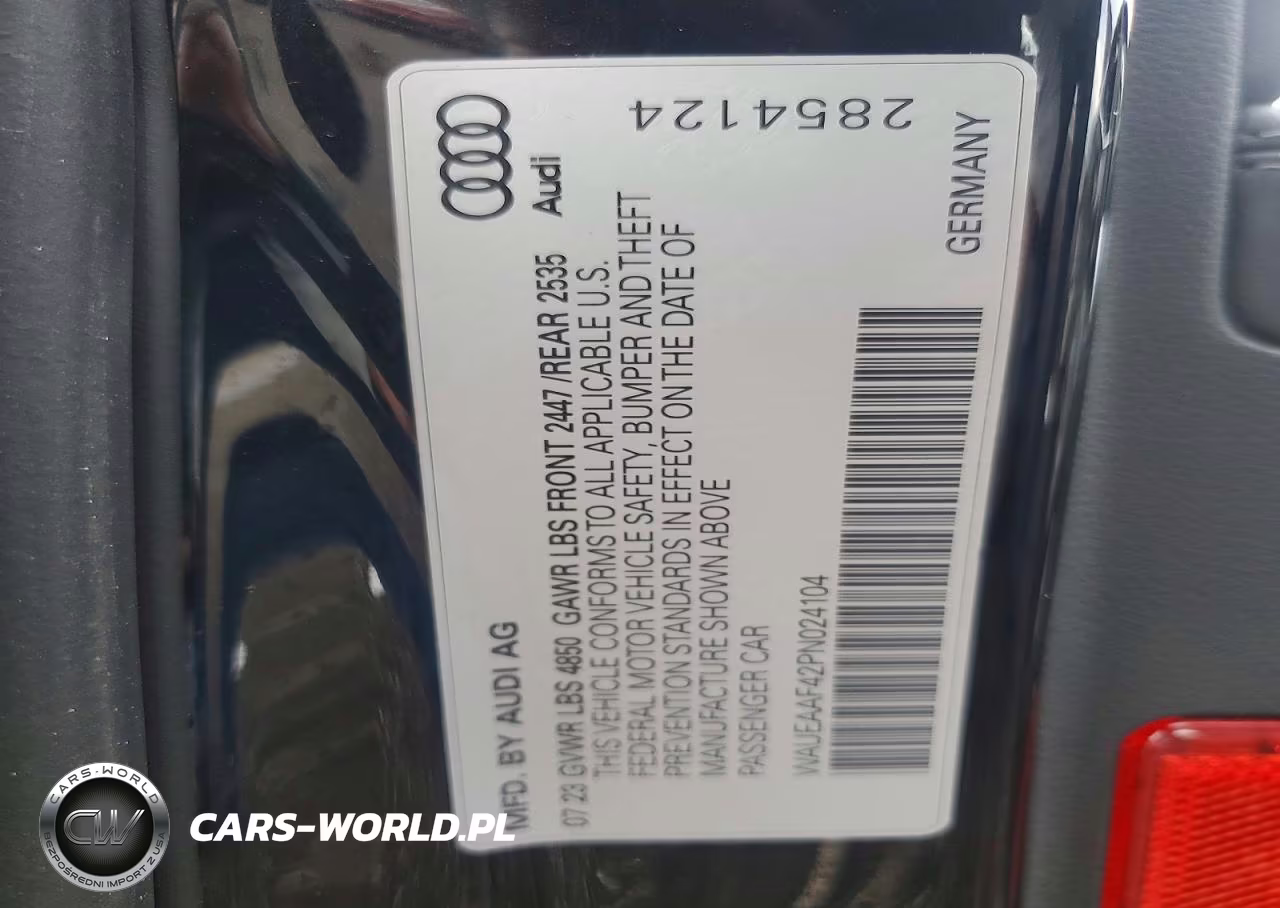 2023 Audi A4 Premium Plus 45 VIN:WAUEAAF42PN024104 - 26