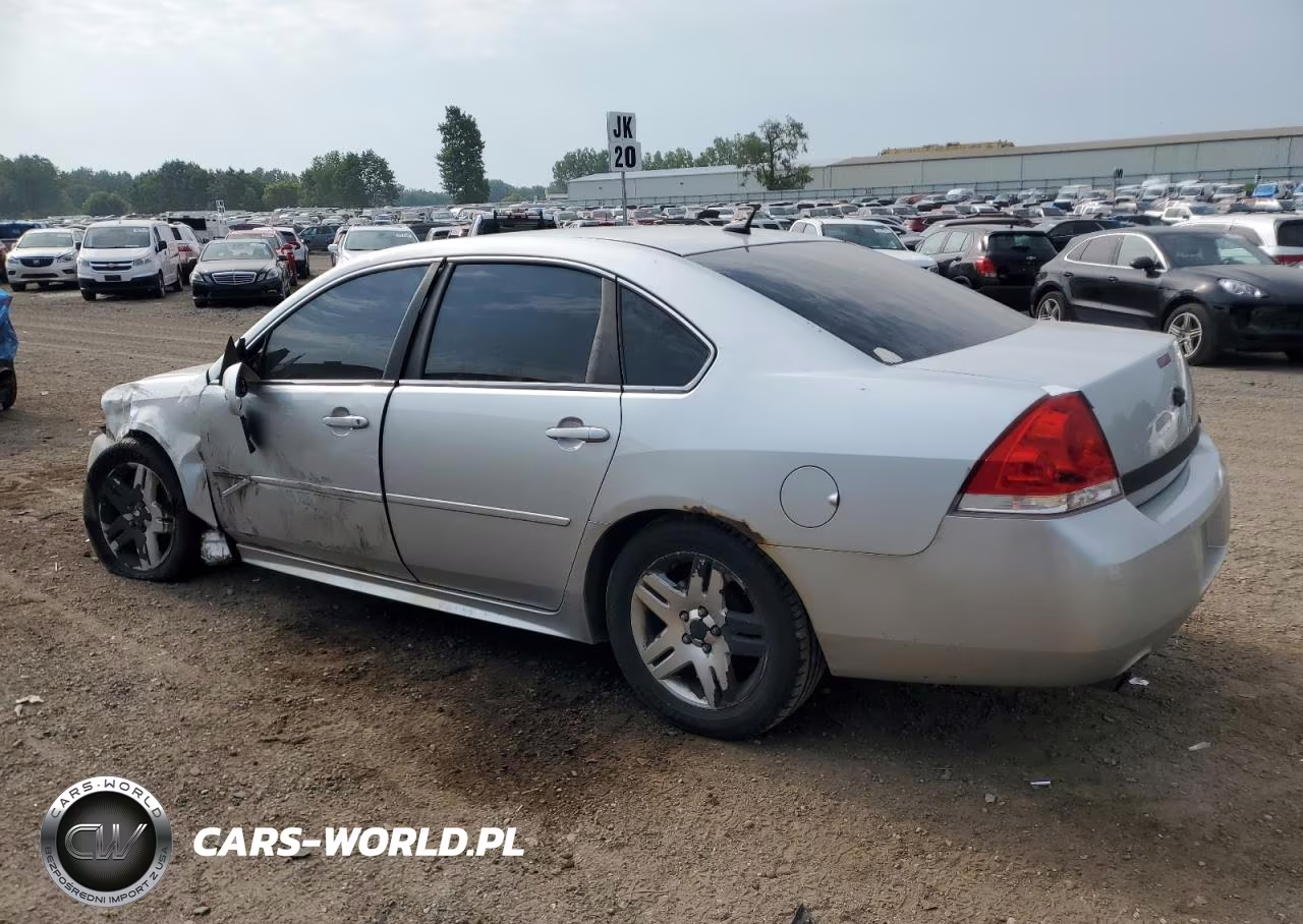 2012 Chevrolet Impala Lt VIN:2G1WB5E3XC1242896 - 2