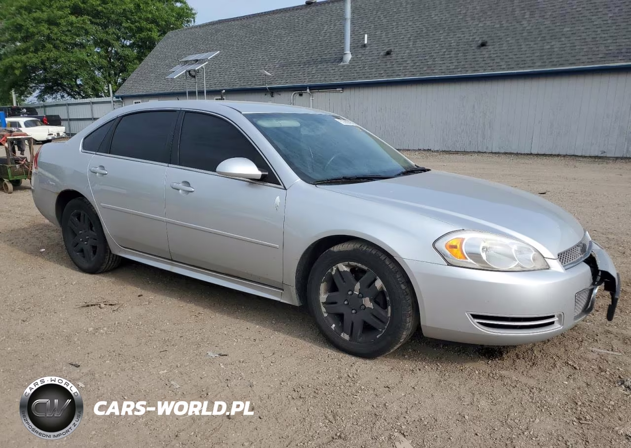 2012 Chevrolet Impala Lt VIN:2G1WB5E3XC1242896 - 4