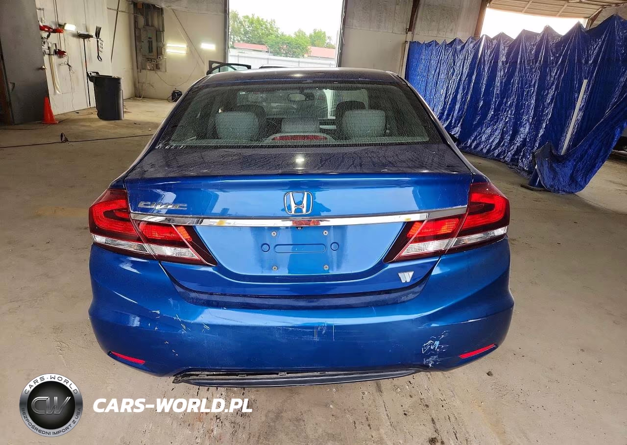 2015 Honda Civic Lx VIN:19XFB2F51FE036203 - 6