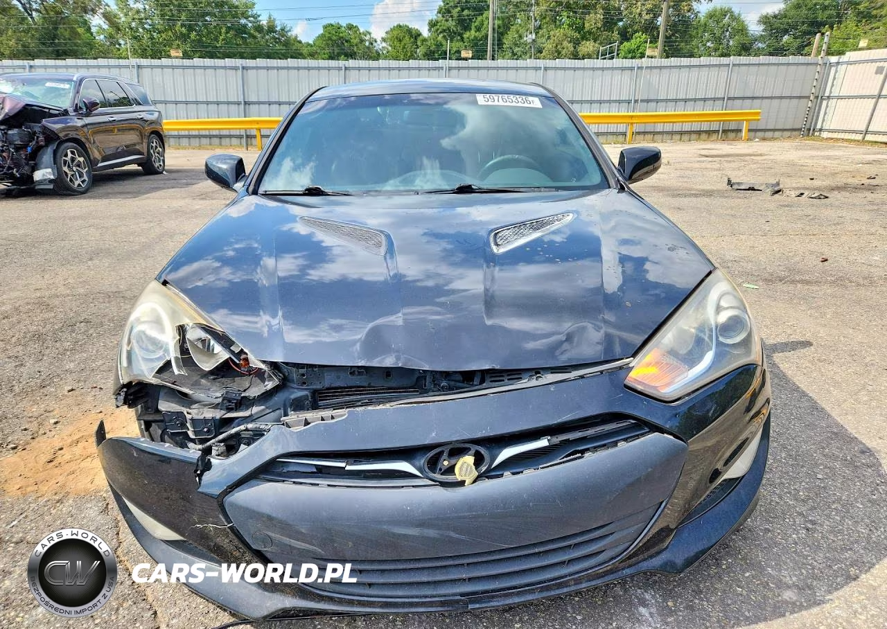 2013 Hyundai Genesis Coupe 3.8L VIN:KMHHU6KJ5DU085685 - 5