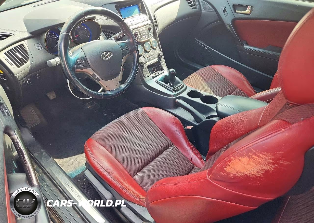 2013 Hyundai Genesis Coupe 3.8L VIN:KMHHU6KJ5DU085685 - 8