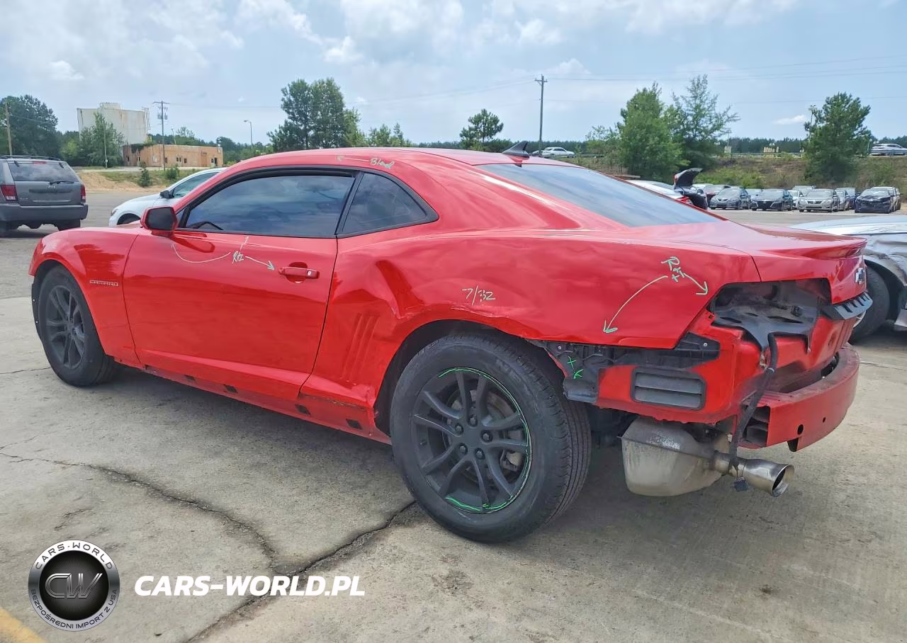 2014 Chevrolet Camaro Lt VIN:2G1FB1E30E9173665 - 2