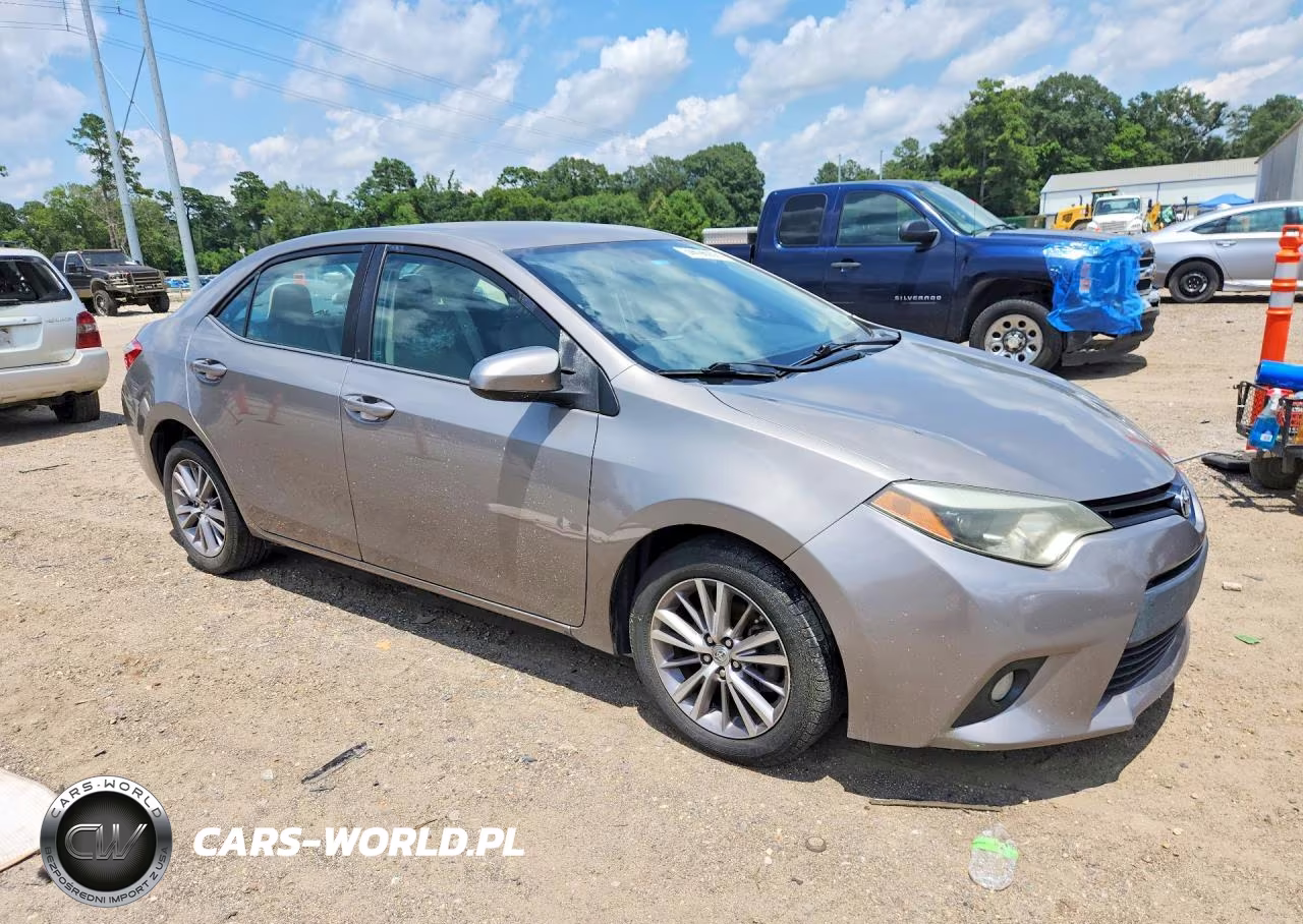 2014 Toyota Corolla Le Plus VIN:5YFBURHEXEP173250 - 4