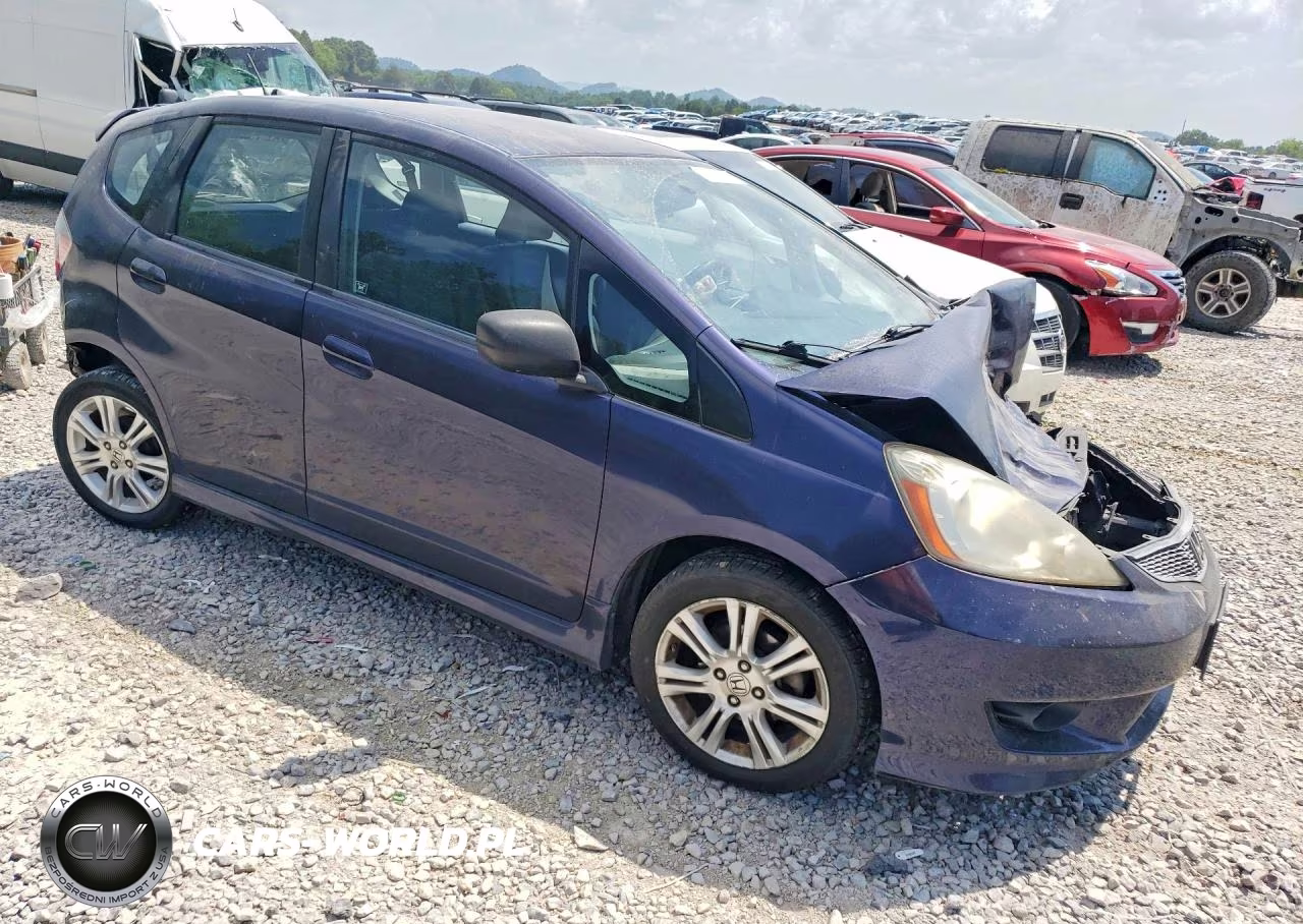 2009 Honda Fit Sport VIN:JHMGE88449S035839 - 4