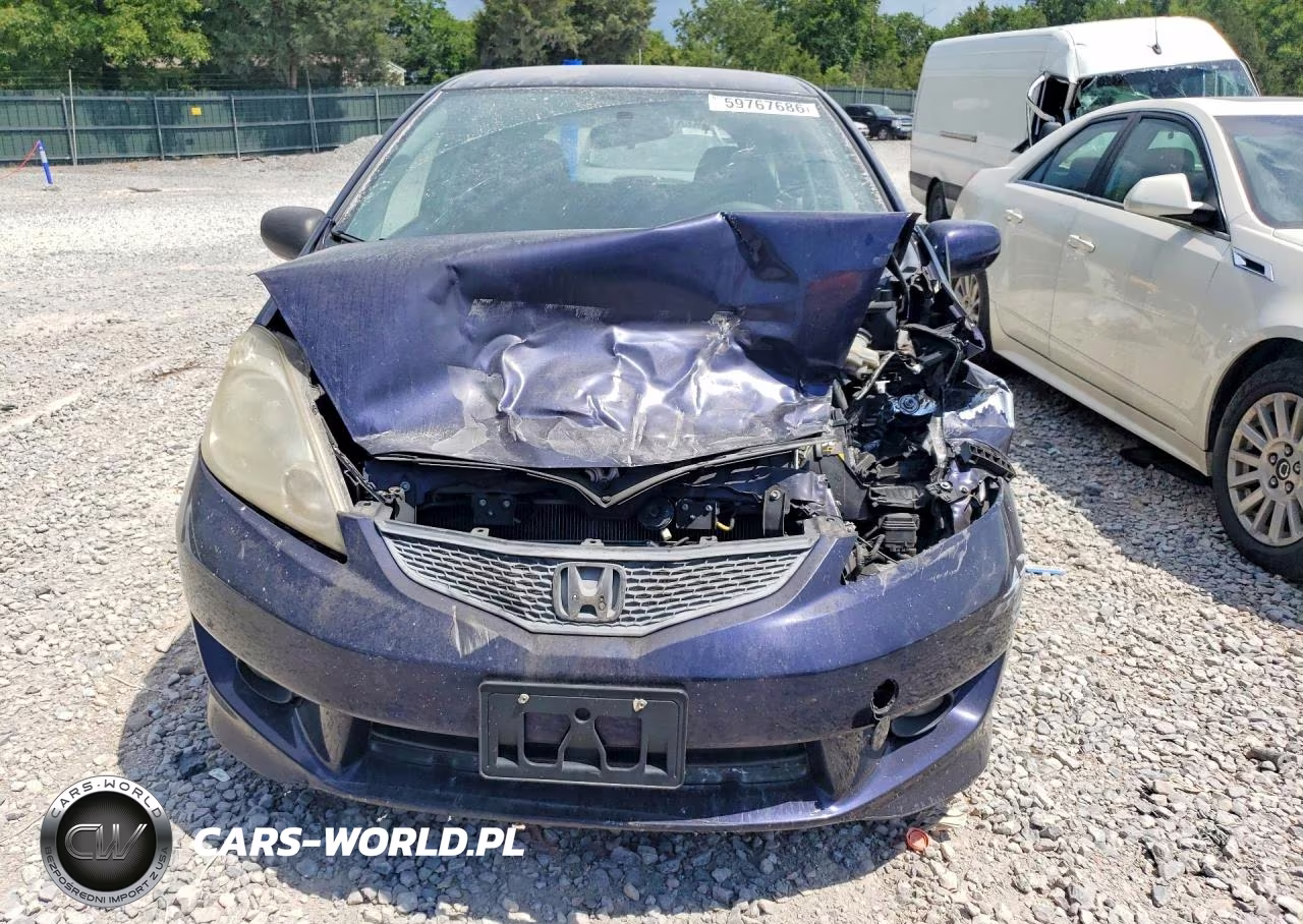 2009 Honda Fit Sport VIN:JHMGE88449S035839 - 5