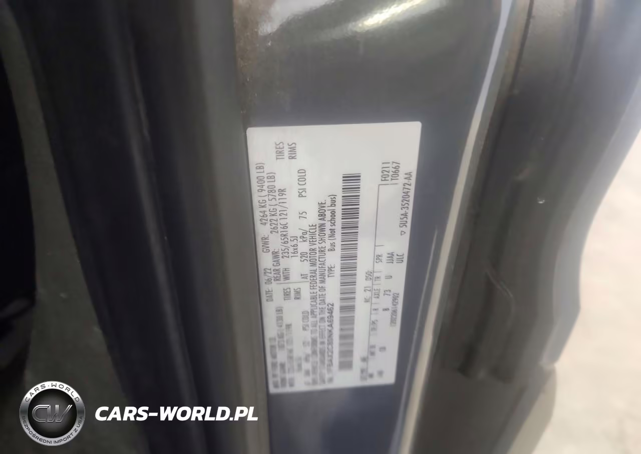 2022 Ford Transit T-350 VIN:1FBAX2C80NKA69462 - 13