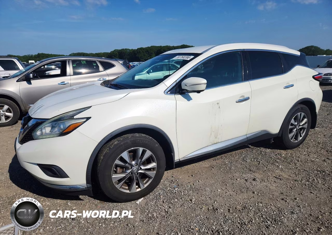 2015 Nissan Murano Sl VIN:5N1AZ2MH1FN224942 - 1
