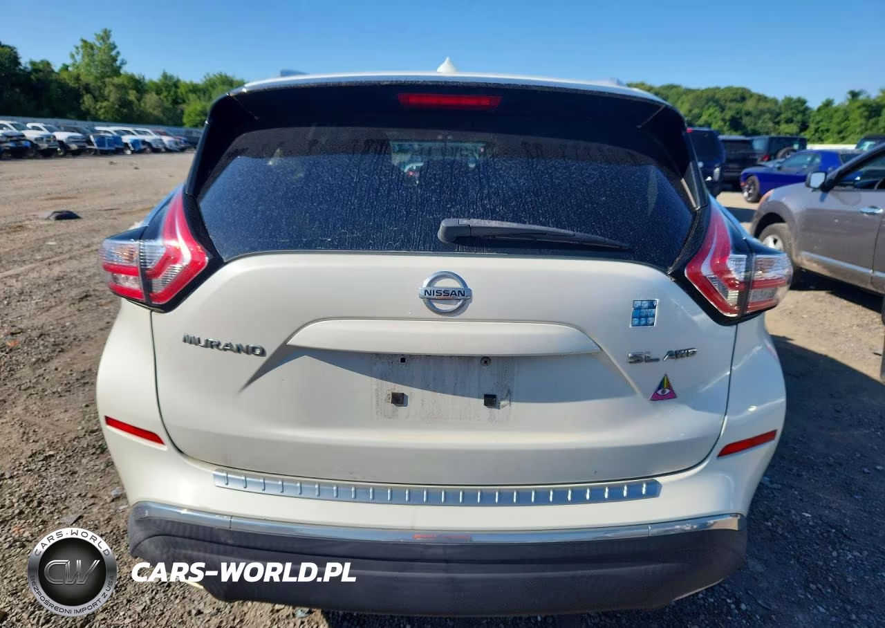 2015 Nissan Murano Sl VIN:5N1AZ2MH1FN224942 - 6