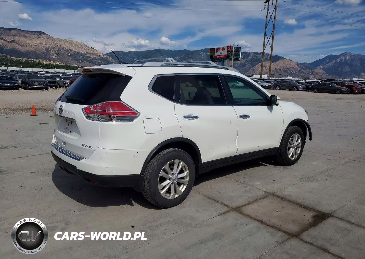 2016 Nissan Rogue Sv VIN:5N1AT2MV6GC769233 - 3