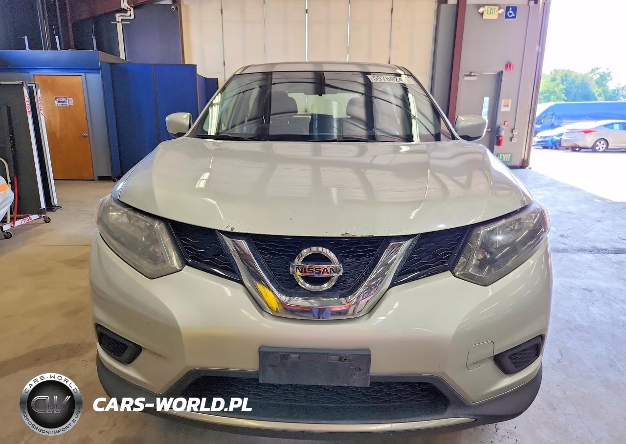 2016 Nissan Rogue S VIN:KNMAT2MV2GP619018 - 5