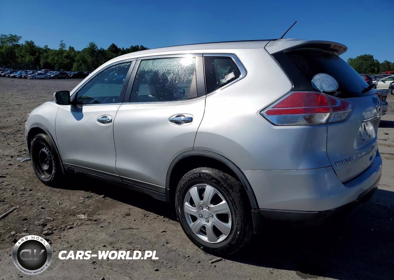 2015 Nissan Rogue S VIN:KNMAT2MVXFP514046 - 2