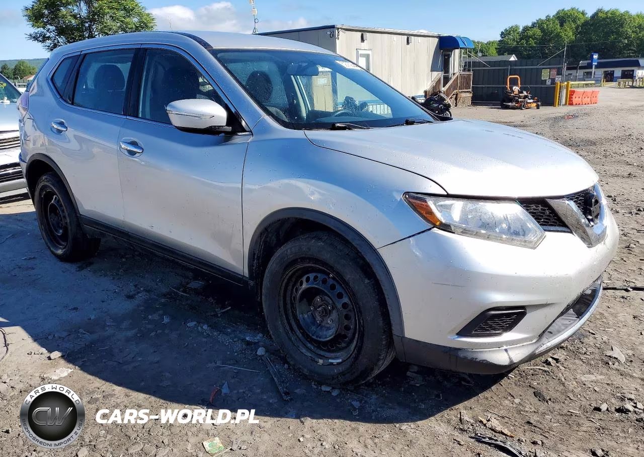 2015 Nissan Rogue S VIN:KNMAT2MVXFP514046 - 4