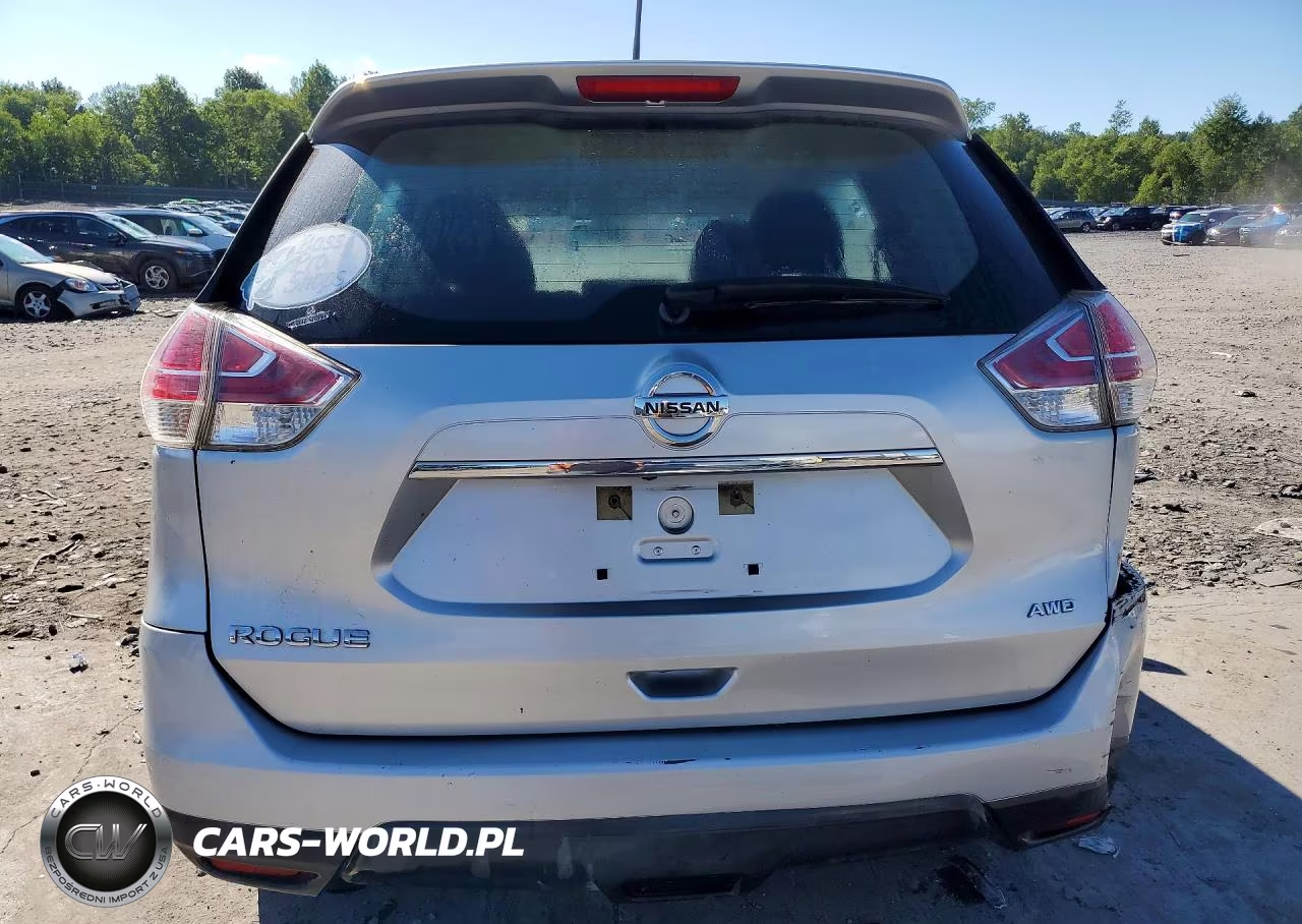 2015 Nissan Rogue S VIN:KNMAT2MVXFP514046 - 6