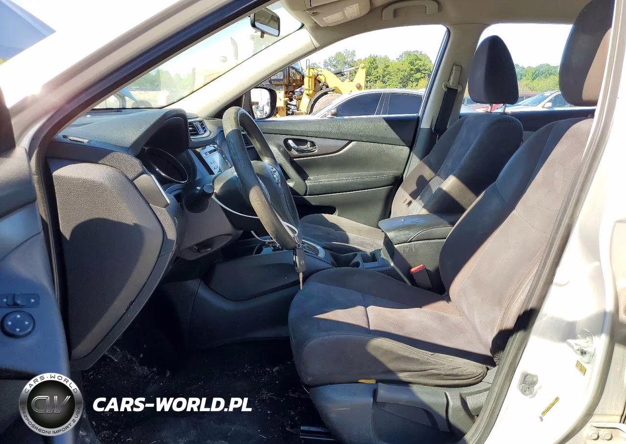 2015 Nissan Rogue S VIN:KNMAT2MVXFP514046 - 7