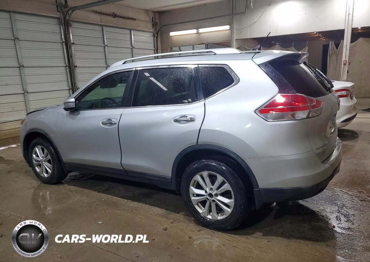 2016 Nissan Rogue Sv VIN:KNMAT2MTXGP654095 - 2