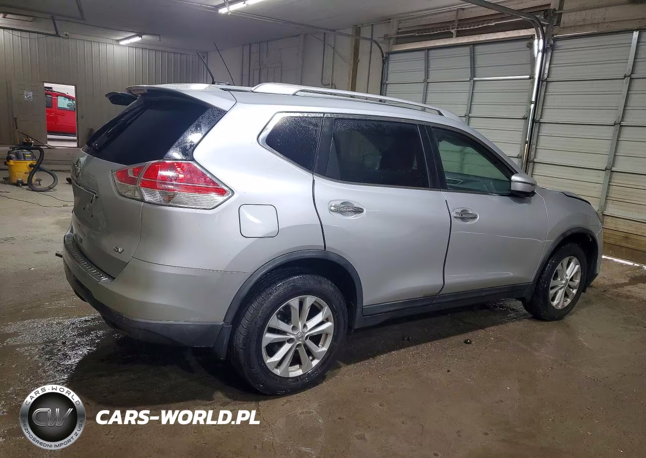2016 Nissan Rogue Sv VIN:KNMAT2MTXGP654095 - 3