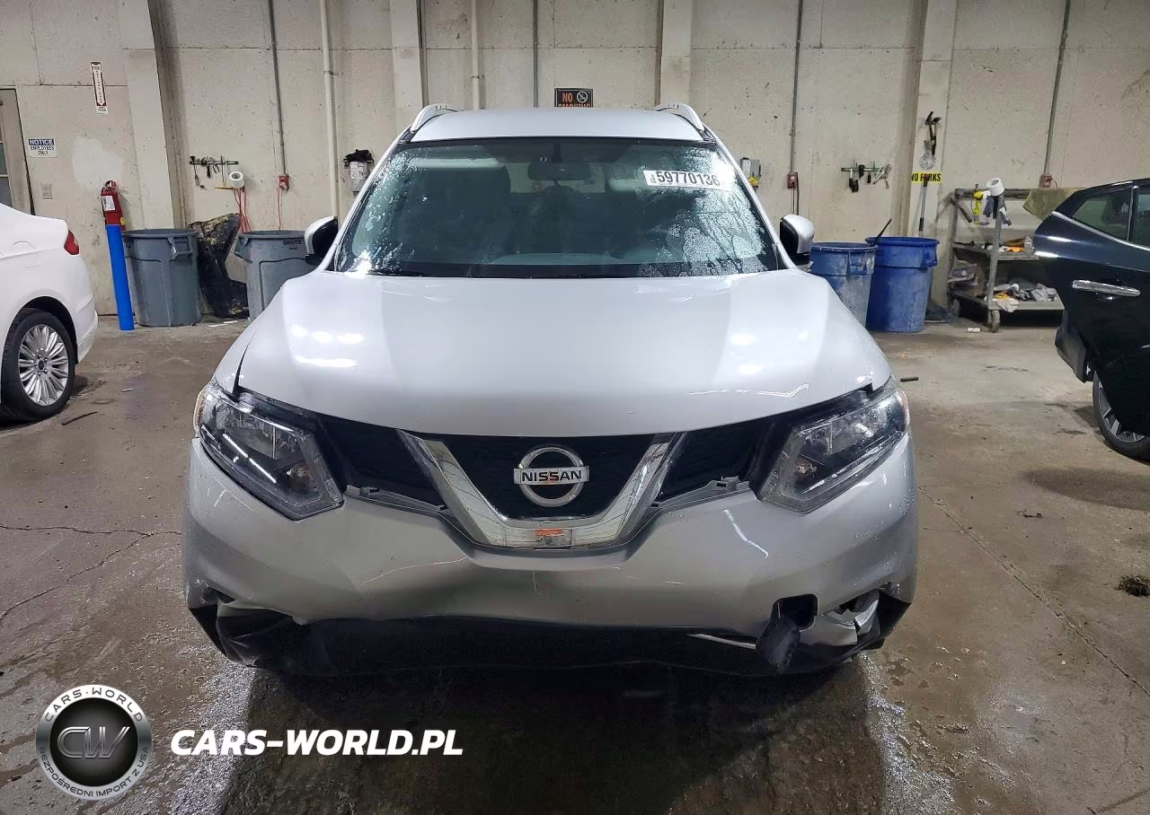 2016 Nissan Rogue Sv VIN:KNMAT2MTXGP654095 - 5