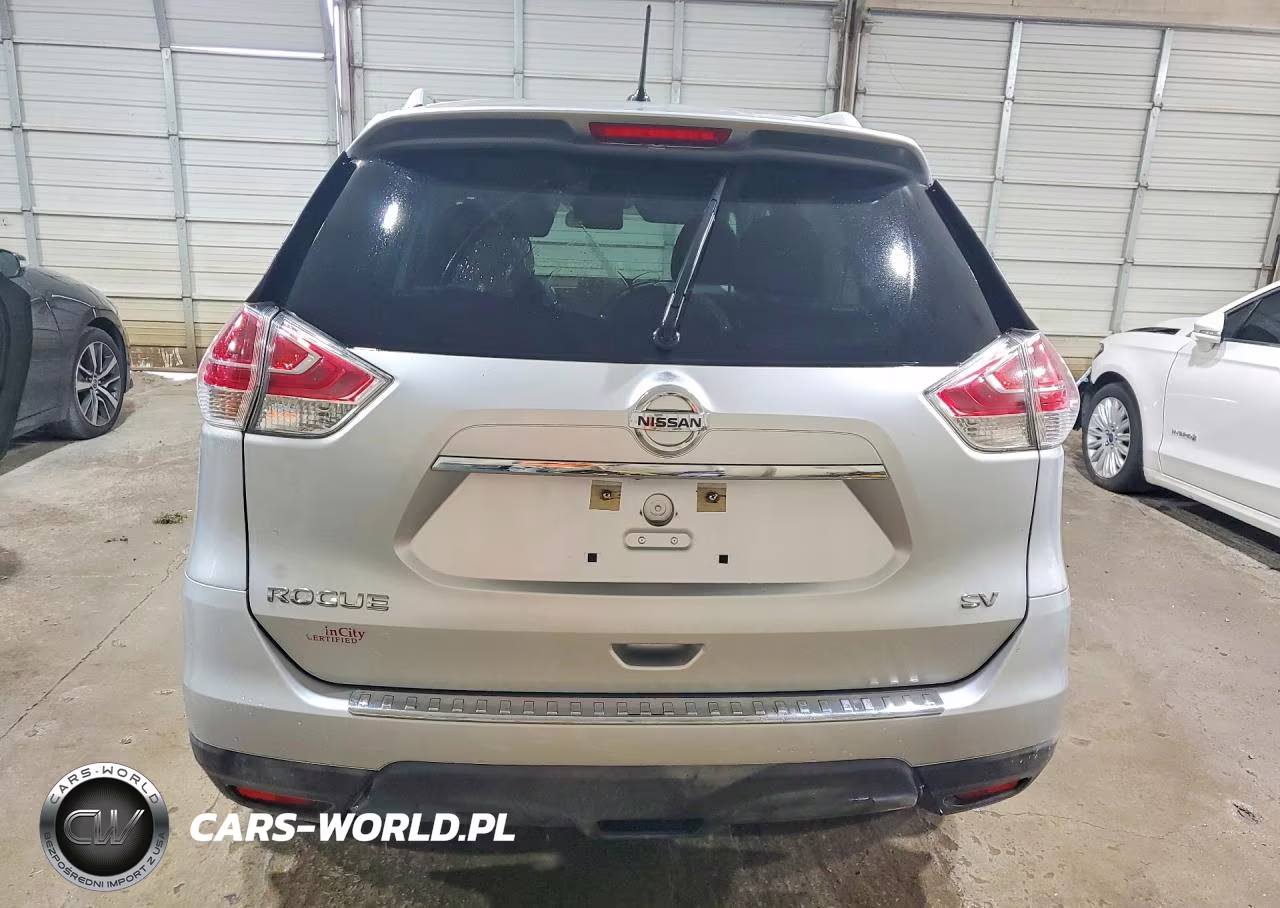 2016 Nissan Rogue Sv VIN:KNMAT2MTXGP654095 - 6