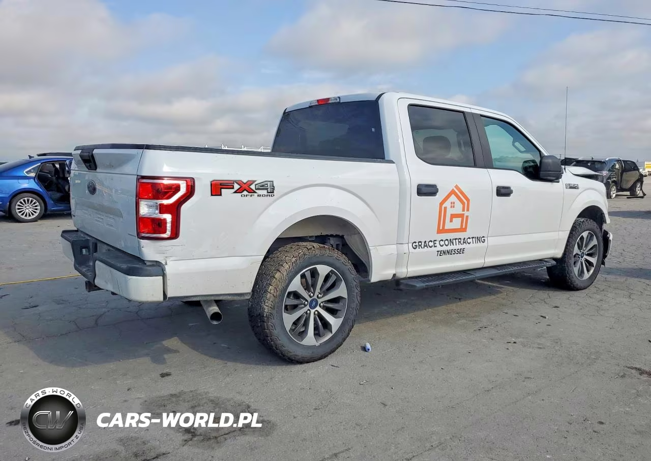 2019 Ford F150 Supercrew VIN:1FTEW1E56KKD68057 - 3