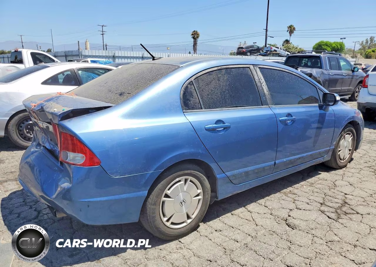 2009 Honda Civic Hybrid VIN:JHMFA36289S004587 - 3