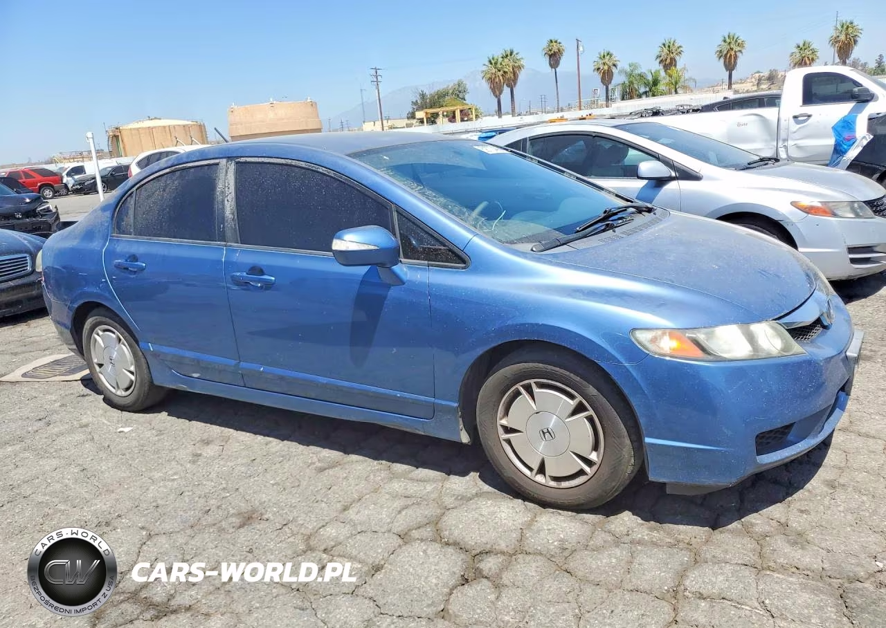 2009 Honda Civic Hybrid VIN:JHMFA36289S004587 - 4