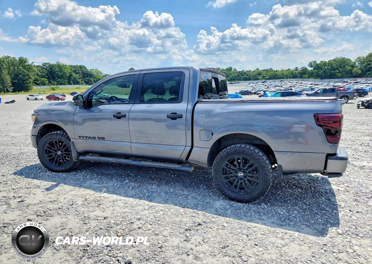 2019 Nissan Titan Sv VIN:1N6AA1E65KN528673 - 2