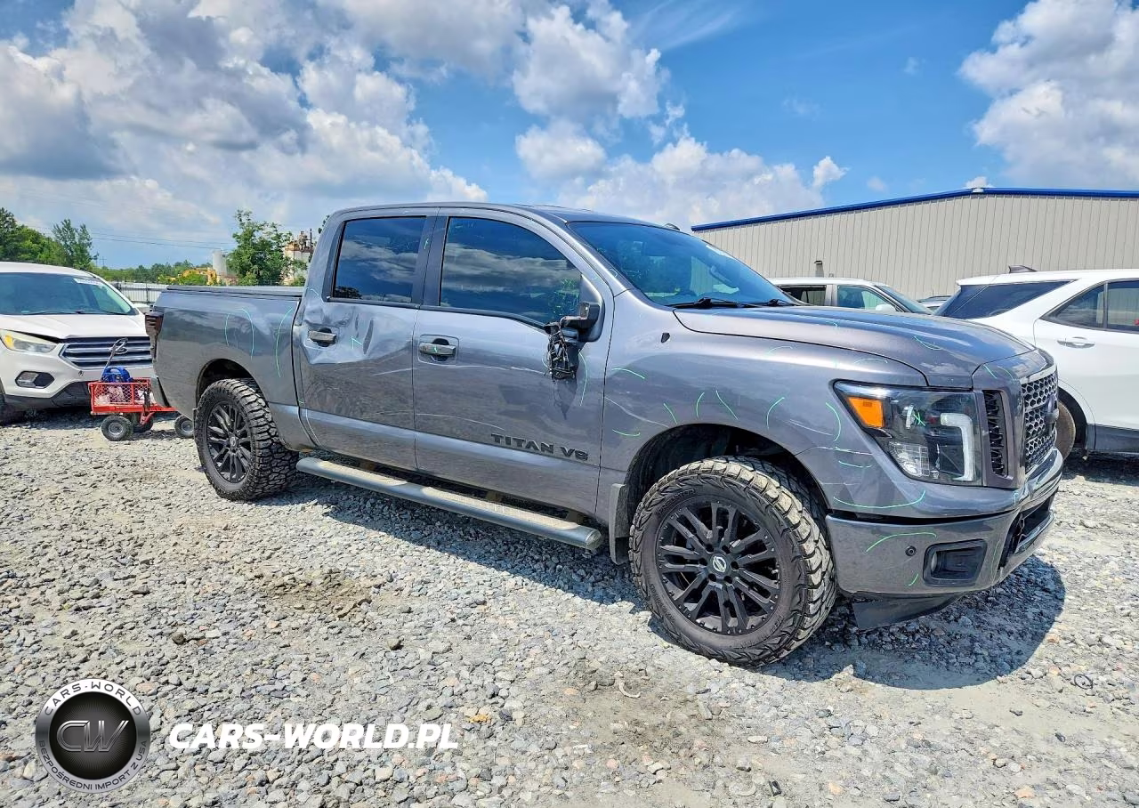 2019 Nissan Titan Sv VIN:1N6AA1E65KN528673 - 4